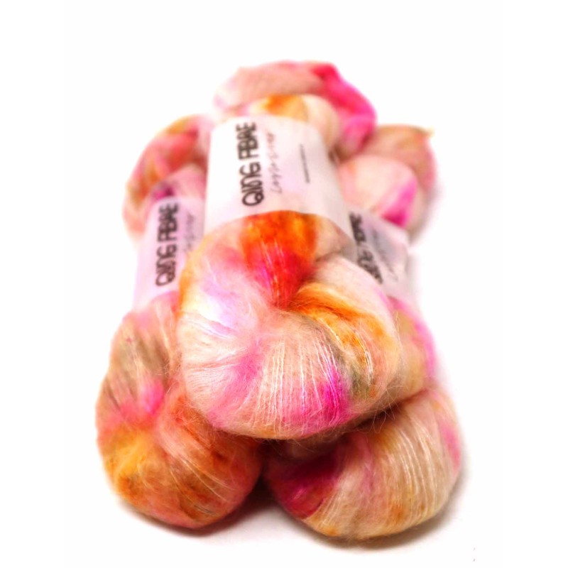 Qing Kid Mohair Silk Fluoresce