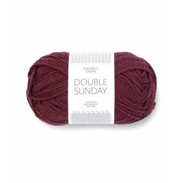 Sandnes Garn Double Sunday 4372 Burgundy