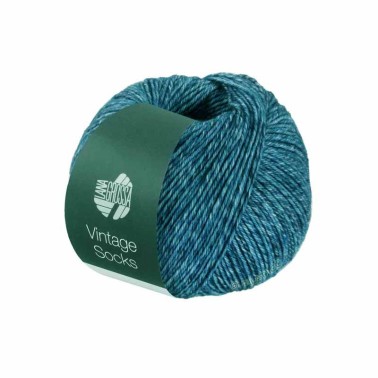 Lana Grossa Vintage Socks - 1005 Jeans