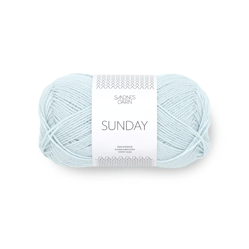 Sandnes Garn Sunday 6501 Ice
