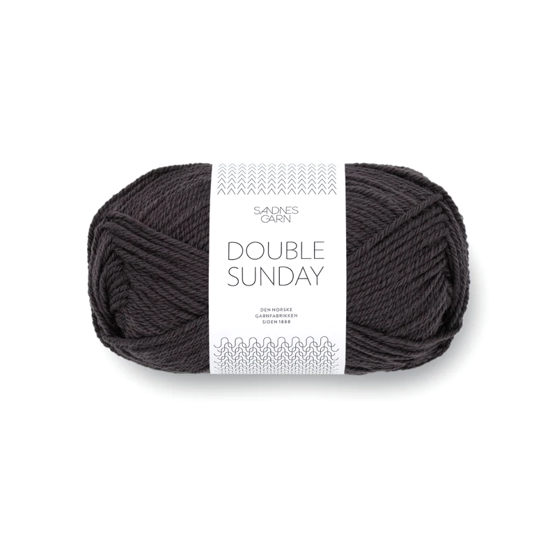 Sandnes Garn Double Sunday 3800 Bristol Black