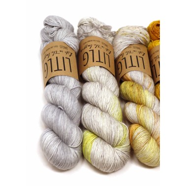 Litlg Singles Set Gold Gray  6 skeins