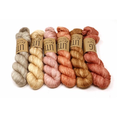 Litlg Singles Set Soft Neutrals 6 skeins