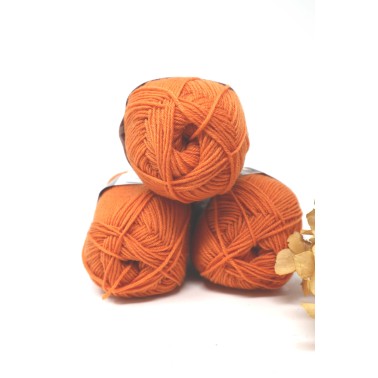 Cashmere Sock Meilenweit 51 Orange
