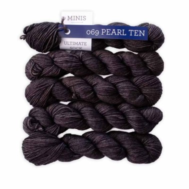 Ultimate Sock Pearl Ten 069 Mini Skein