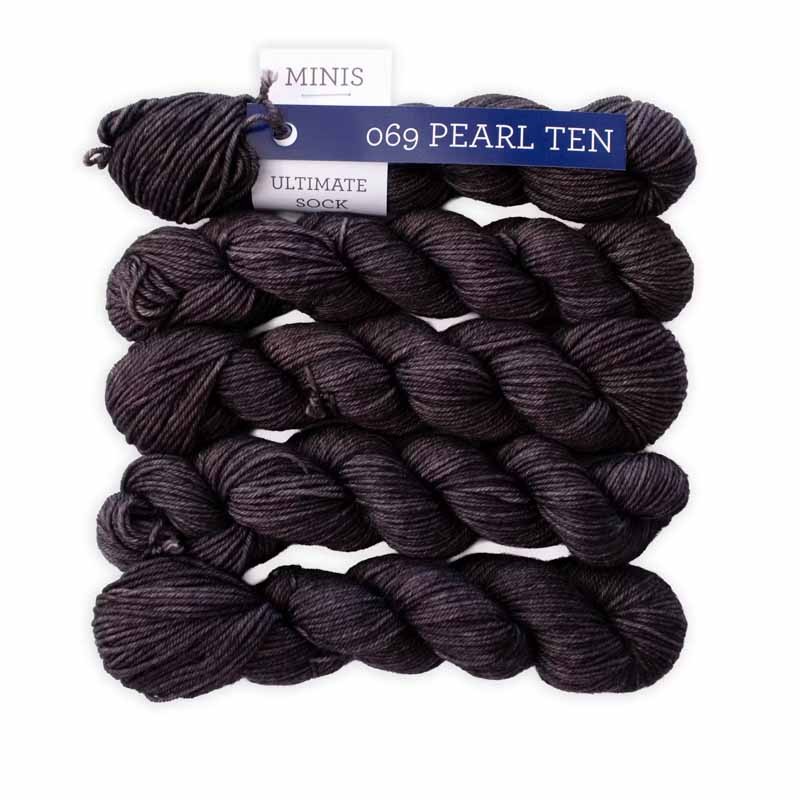 Ultimate Sock Pearl Ten 069 Mini Skein