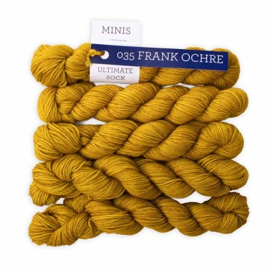 Ultimate Sock Frank Ochre 035 Mini Skein