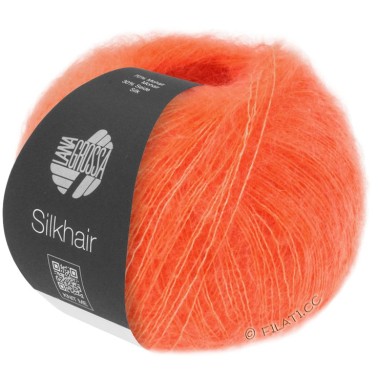 Lana Grossa Silkhair 212 Orange Pink