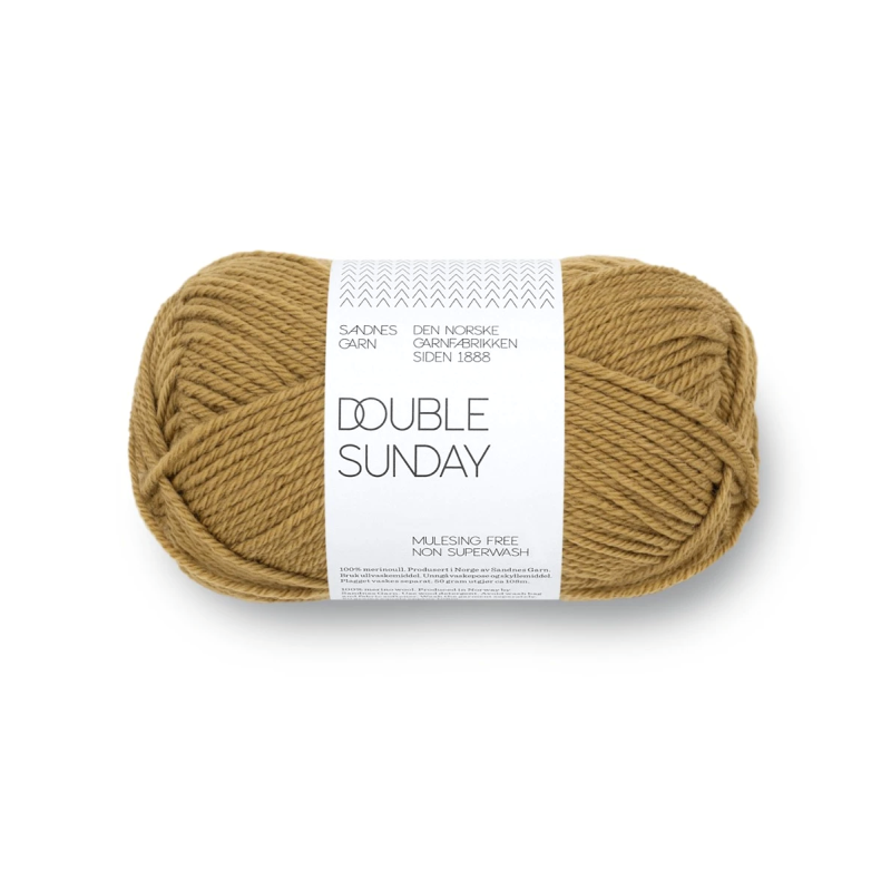 Sandnes Garn Double Sunday 2152 Vintage Gold Petite Knit