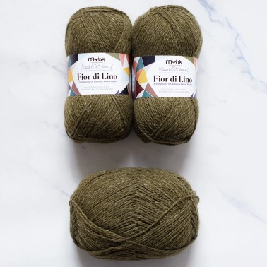 mYak Flor di Lino Oliver la elegancia del lino italiano