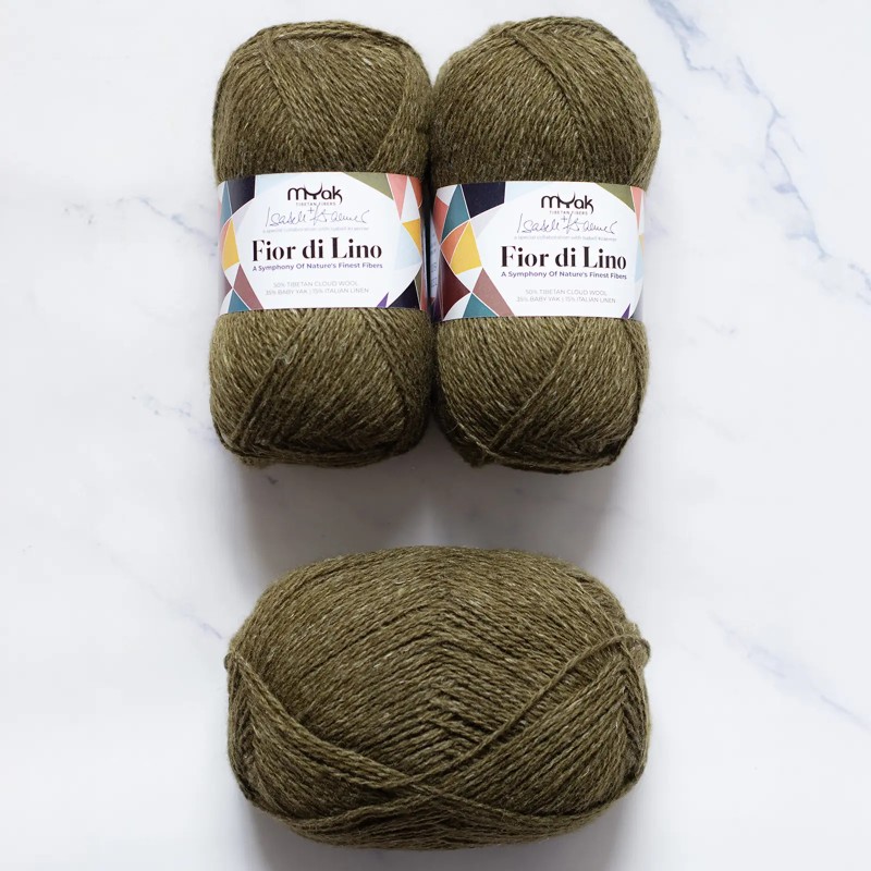 mYak Flor di Lino Oliver la elegancia del lino italiano