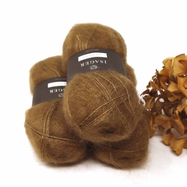 Isager Silk Mohair 04 Caffe au lait