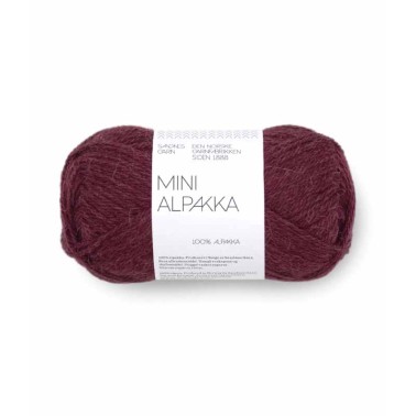 Mini Alpakka 4372 Deep Burgundy