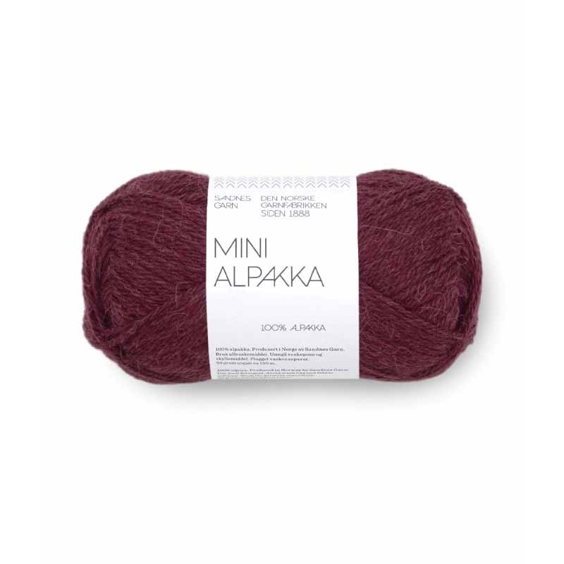 Mini Alpakka 4372 Deep Burgundy