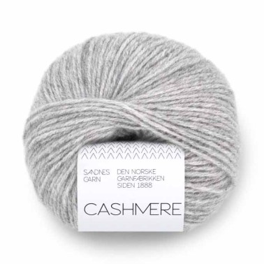 Cashmere 1042 Grey Melange Sandnes Garn