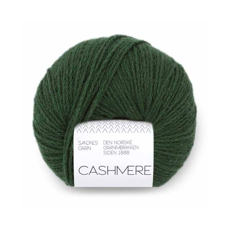 Cashmere 8082 Forest Green Sandnes Garn