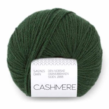 Cashmere 8082 Forest Green Sandnes Garn