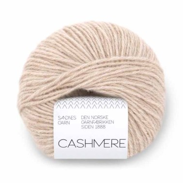 Cashmere 3021 Beige Melange Sandnes Garn