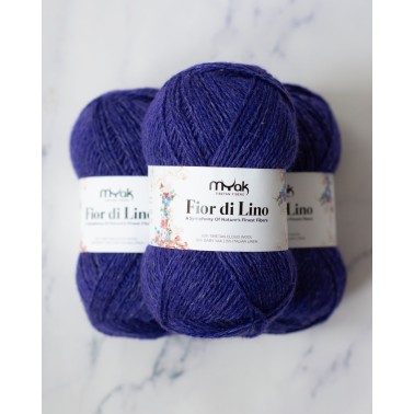 mYak Flor di Lino Deep Iris
