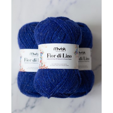 mYak Flor di Lino Blue Saphire