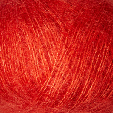 Soft Silk Mohair Blood Orange RMS Knitting for Olive