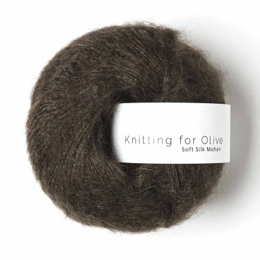 Soft Silk Mohair Brown Bear RMS Knitting for Olive