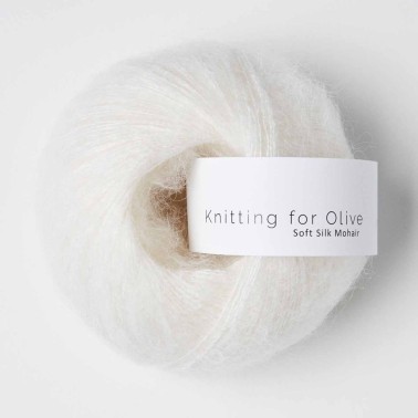 Soft Silk Mohair Snowflake RMS Knitting for Olive