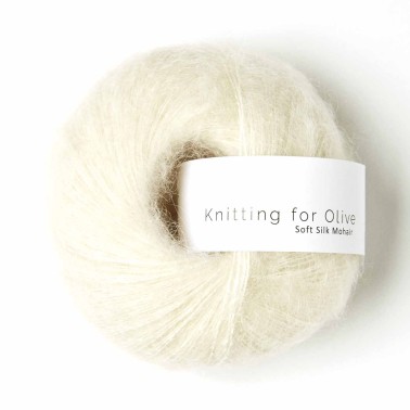 Soft Silk Mohair Undyed RMS Knitting for Olive