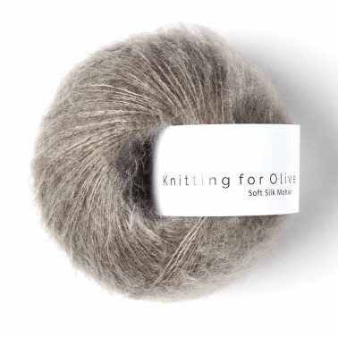 Knitting For Olive Soft Silk Mohair Dusty Moose Mohair Strong, Responsibly and ethically sourced
