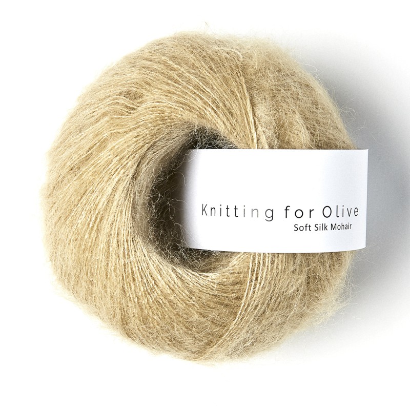 Soft Silk Mohair Trenchcoat RMS Knitting for Olive