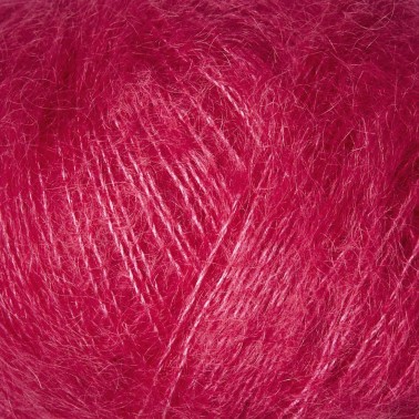 Knitting For Olive Soft Silk Mohair Pink Daisies Mohair Strong, Responsibly and ethically sourced