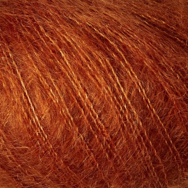 Soft Silk Mohair Burnt Orange RMS Knitting for Olive