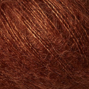 Knitting For Olive Soft Silk Mohair Rust, mohair duradero y obtenido éticamente