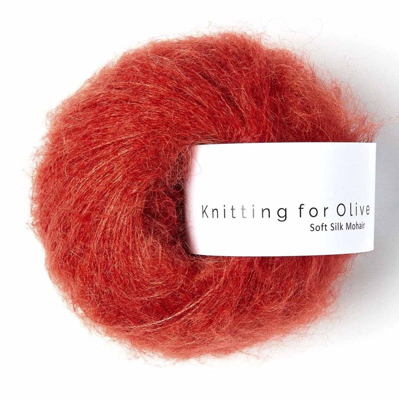 Soft Silk Mohair Pomegranate RMS Knitting for Olive