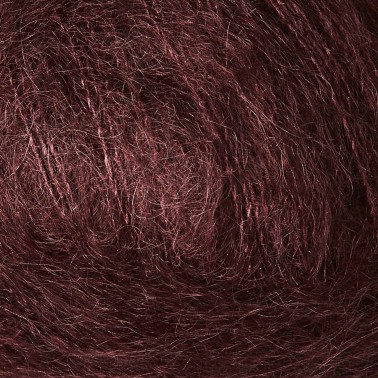 Soft Silk Mohair Bordeaux RMS Knitting for Olive