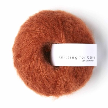 Soft Silk Mohair Dusty Robin RMS Knitting for Olive