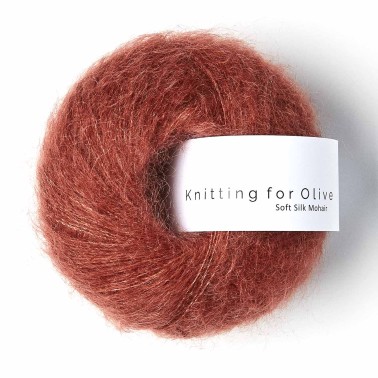 Soft Silk Mohair Forest Berry RMS Knitting for Olive