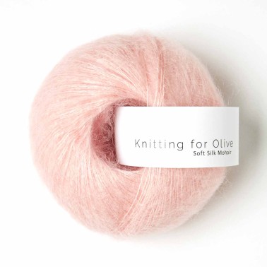 Soft Silk Mohair Poppy Rose RMS Knitting for Olive