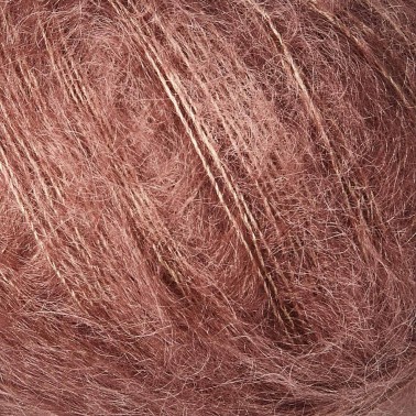 Soft Silk Mohair Plum Rose RMS Knitting for Olive
