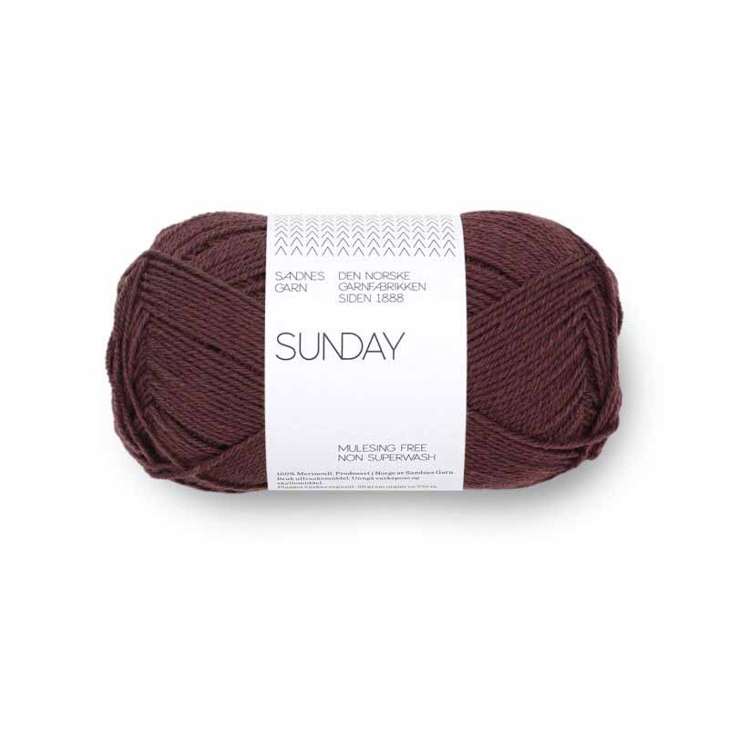 Sandnes Garn Sunday 4381Dark Fudge