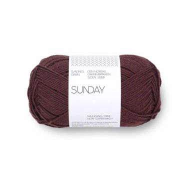 Sandnes Garn Sunday 4381Dark Fudge