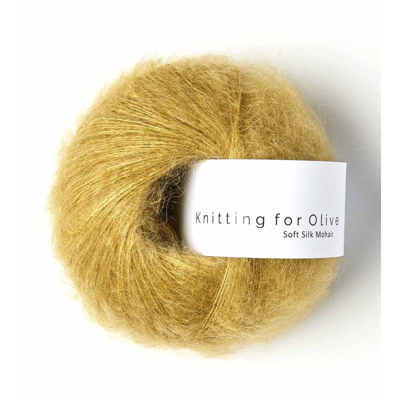 Soft Silk Mohair Dusty Honey RMS Knitting for Olive