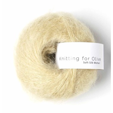 Soft Silk Mohair Dusty Banana RMS Knitting for Olive