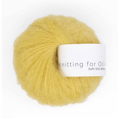 Soft Silk Mohair Buttercup RMS Knitting for Olive