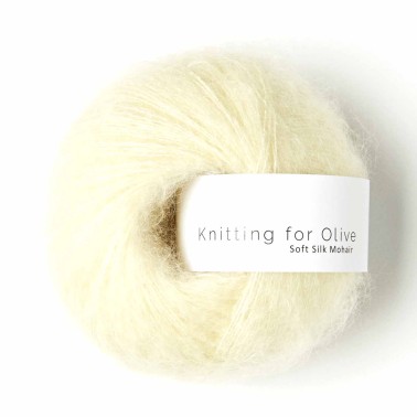 Soft Silk Mohair Elderflower RMS Knitting for Olive