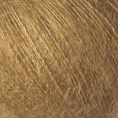 Soft Silk Mohair Camel RMS Knitting for Olive