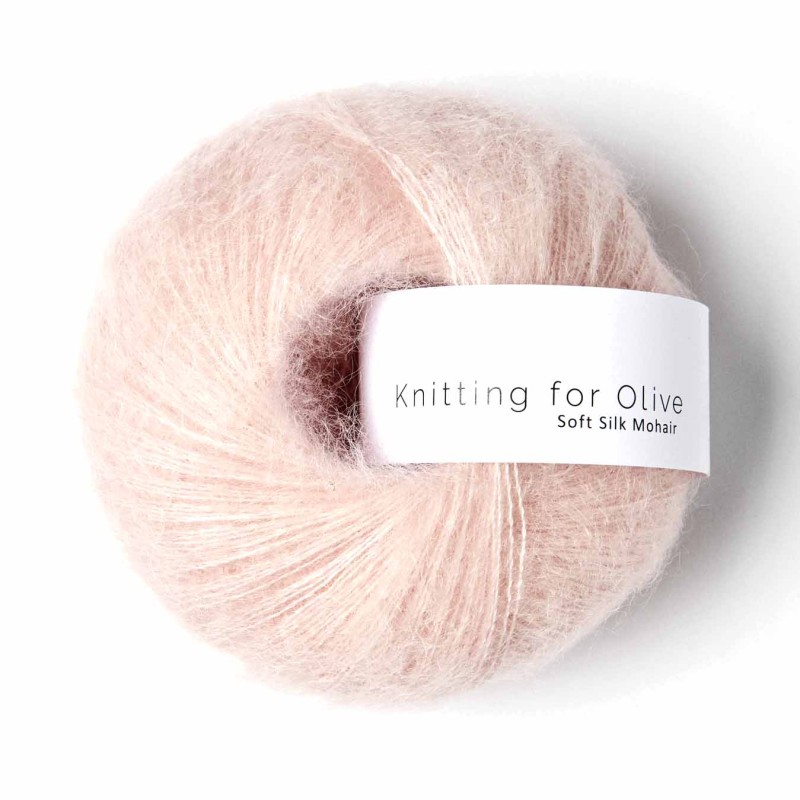 Soft Silk Mohair Cherry Blossom RMS Knitting for Olive