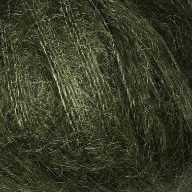 Soft Silk Mohair Bottle Green RMS Knitting for Olive