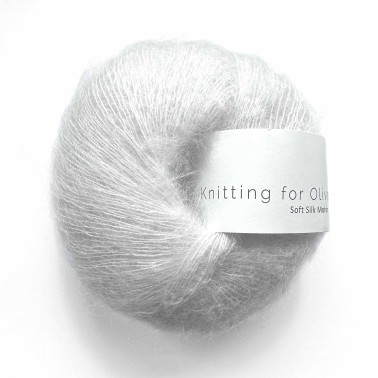 Soft Silk Mohair Limestone RMS Knitting for Olive