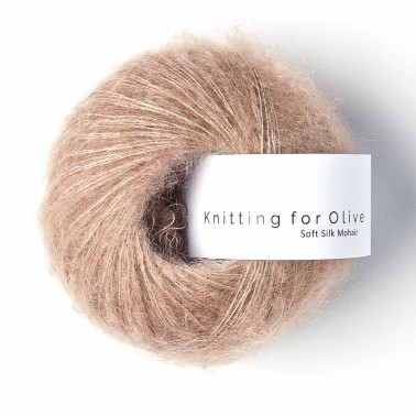 Soft Silk Mohair Rose Clay RMS Knitting for Olive